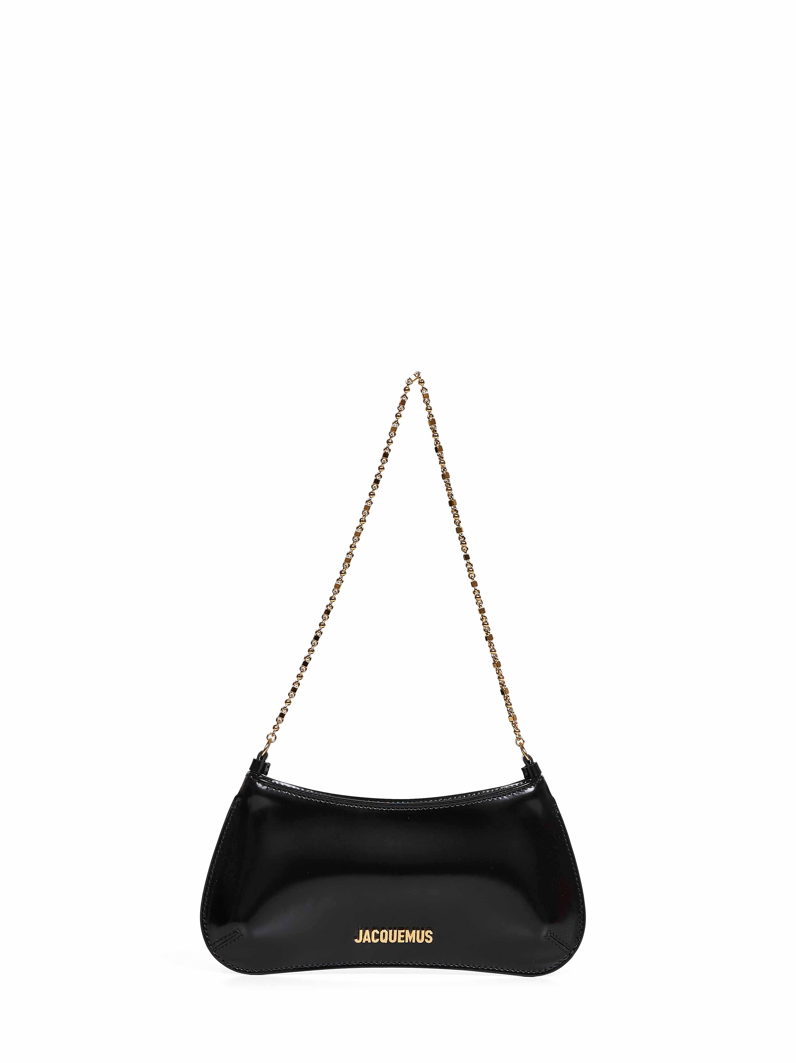 Jacquemus Women Black The Small Bisou Chaine Shoulder Bag