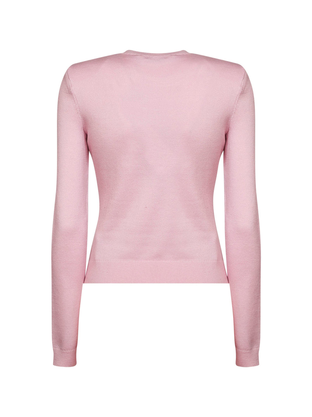 Self Portrait Women Pink Knit Jumper With Flowers Detail