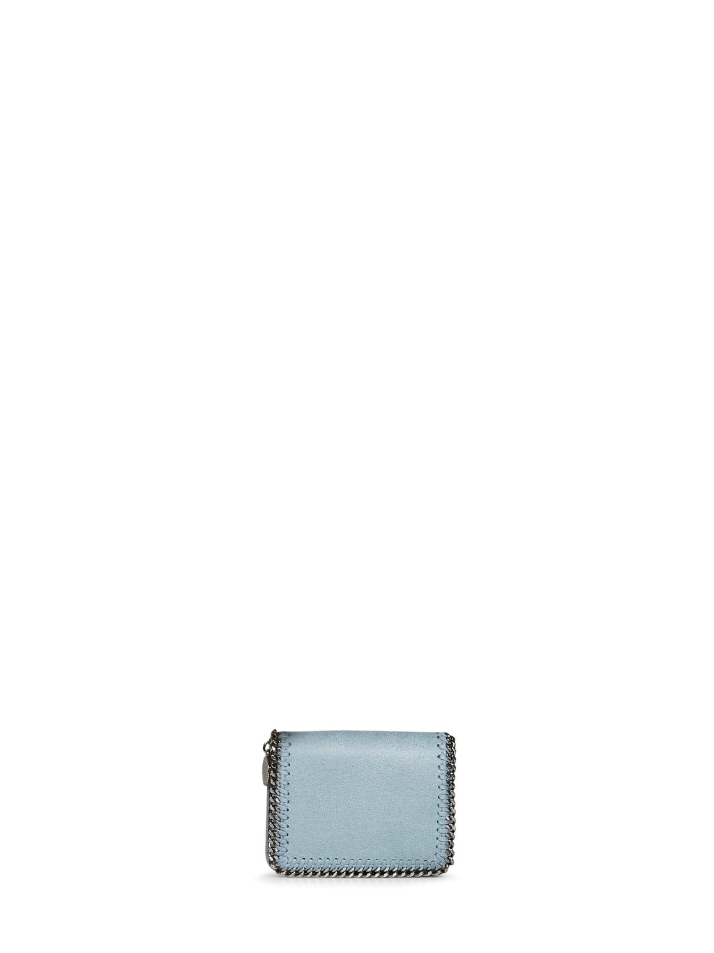 Stella Mccartney Women Ice Blue Falabella Bi-Fold Wallet