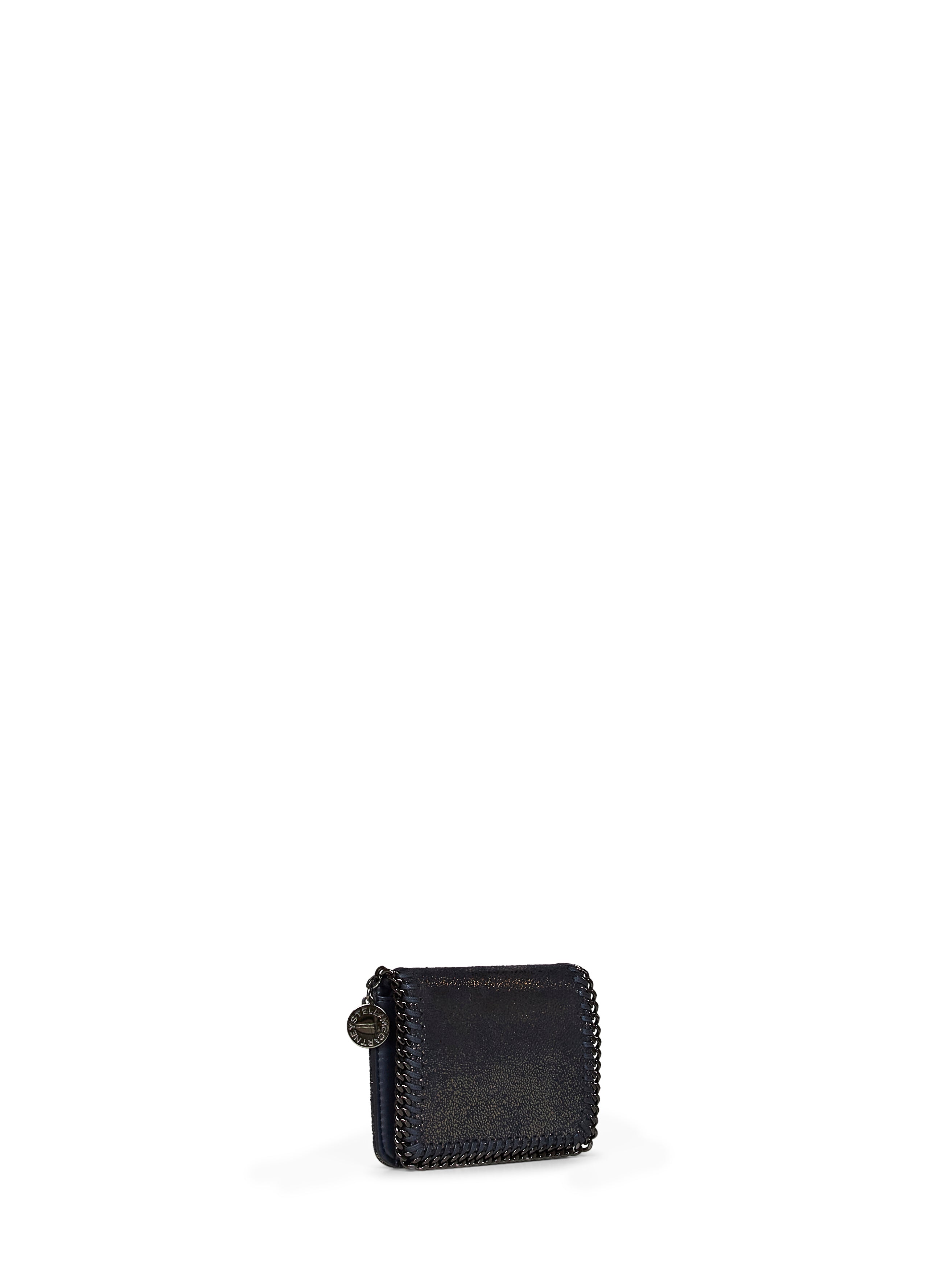 Stella Mccartney Women Dark Navy Falabella Bi-Fold Wallet
