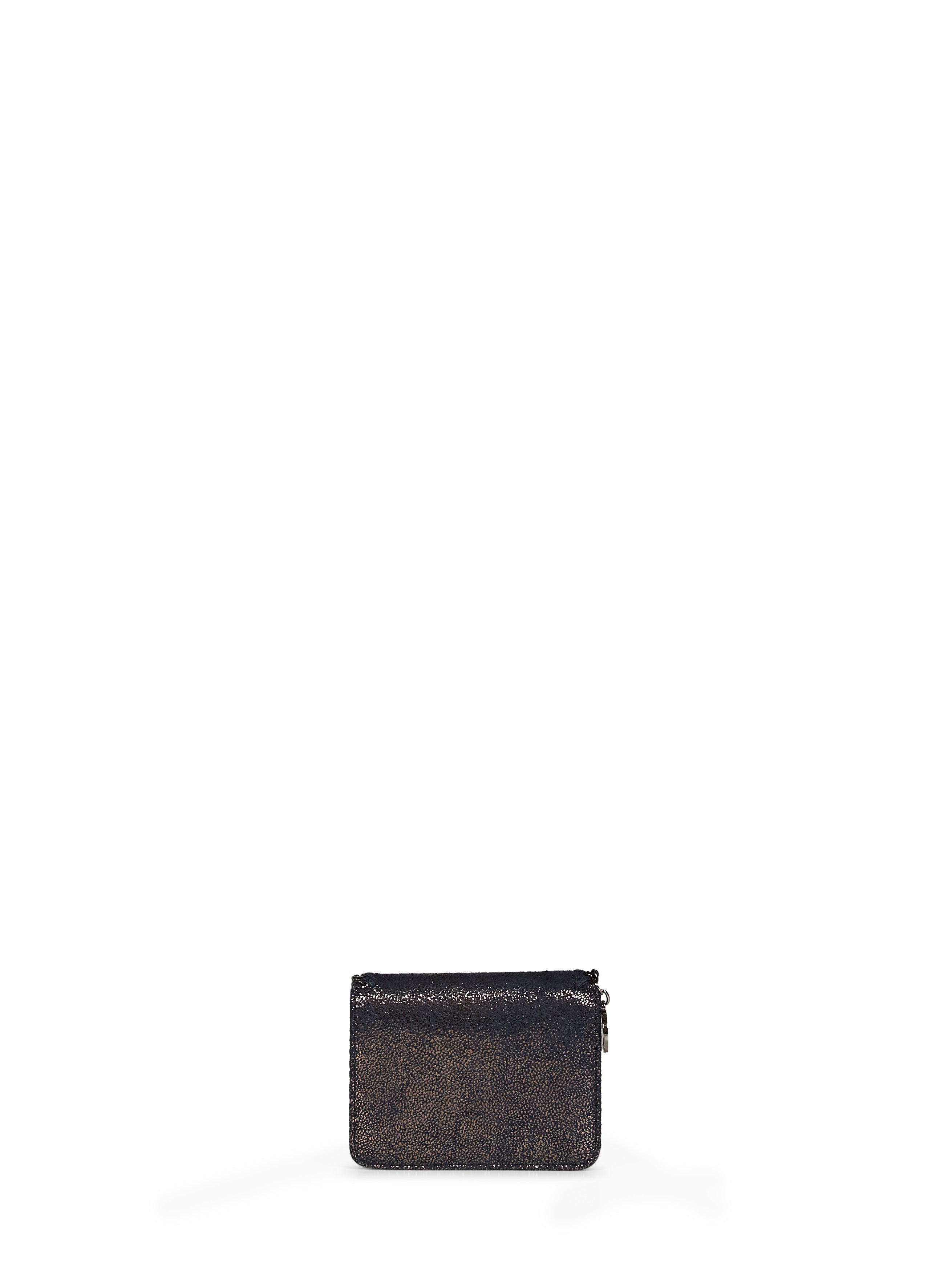 Stella Mccartney Women Dark Navy Falabella Bi-Fold Wallet