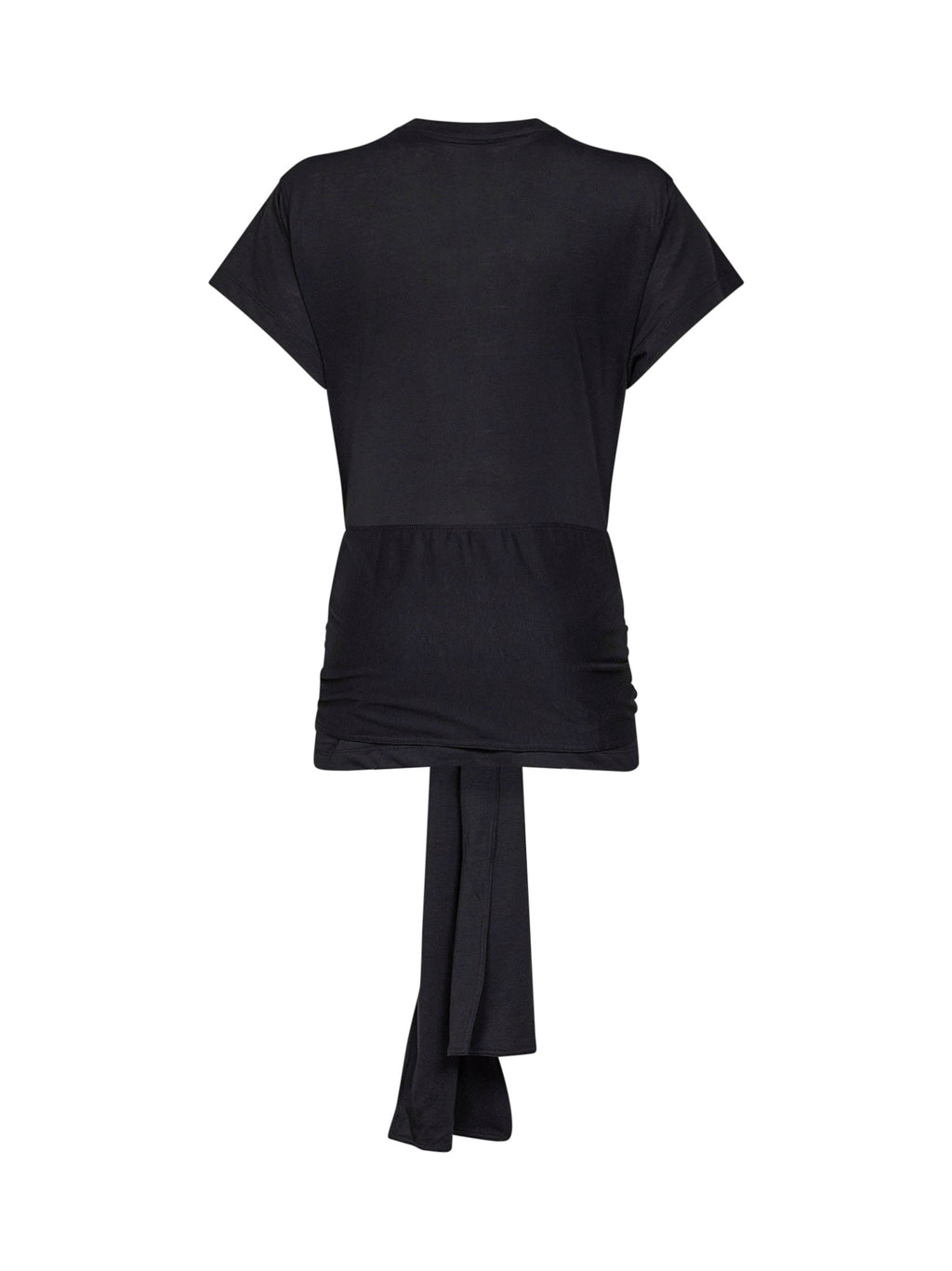 Toteme Women Black Jersey Tie-Waist Top