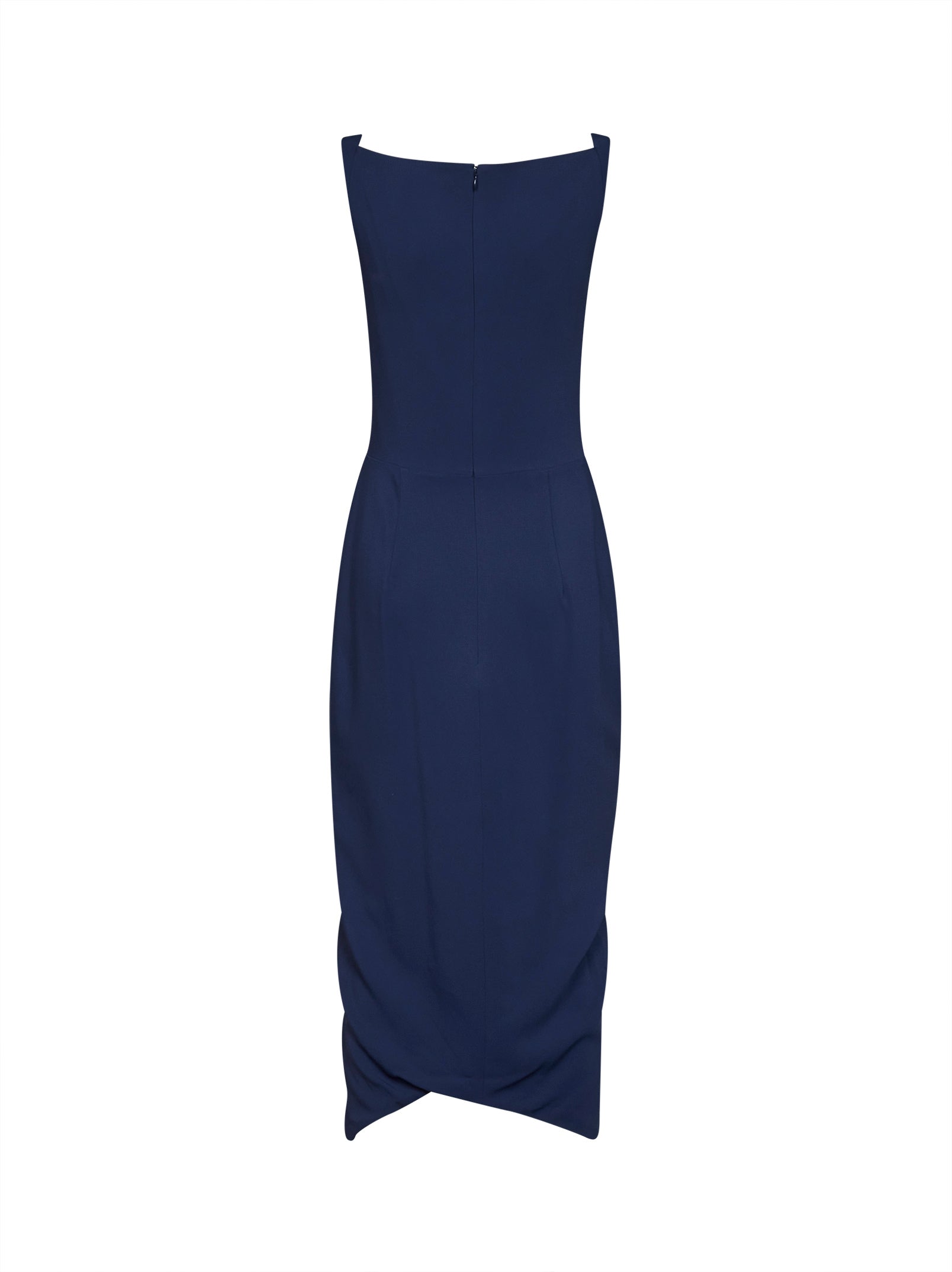 Vivienne Westwood Women French Navy Stretch Viscose Panther Midi Dress