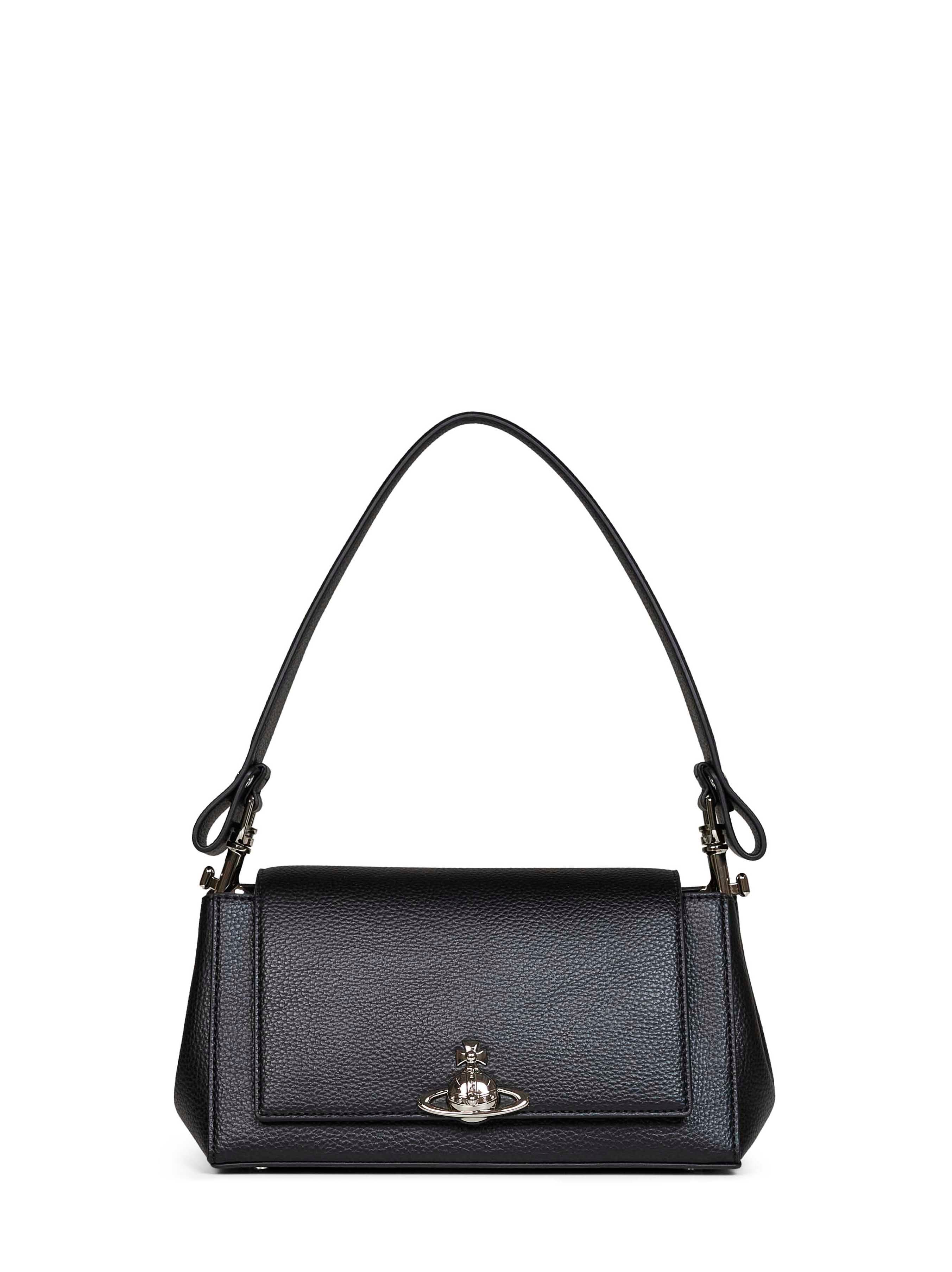 Vivienne Westwood Women Black Hazel Medium Shoulder Bag