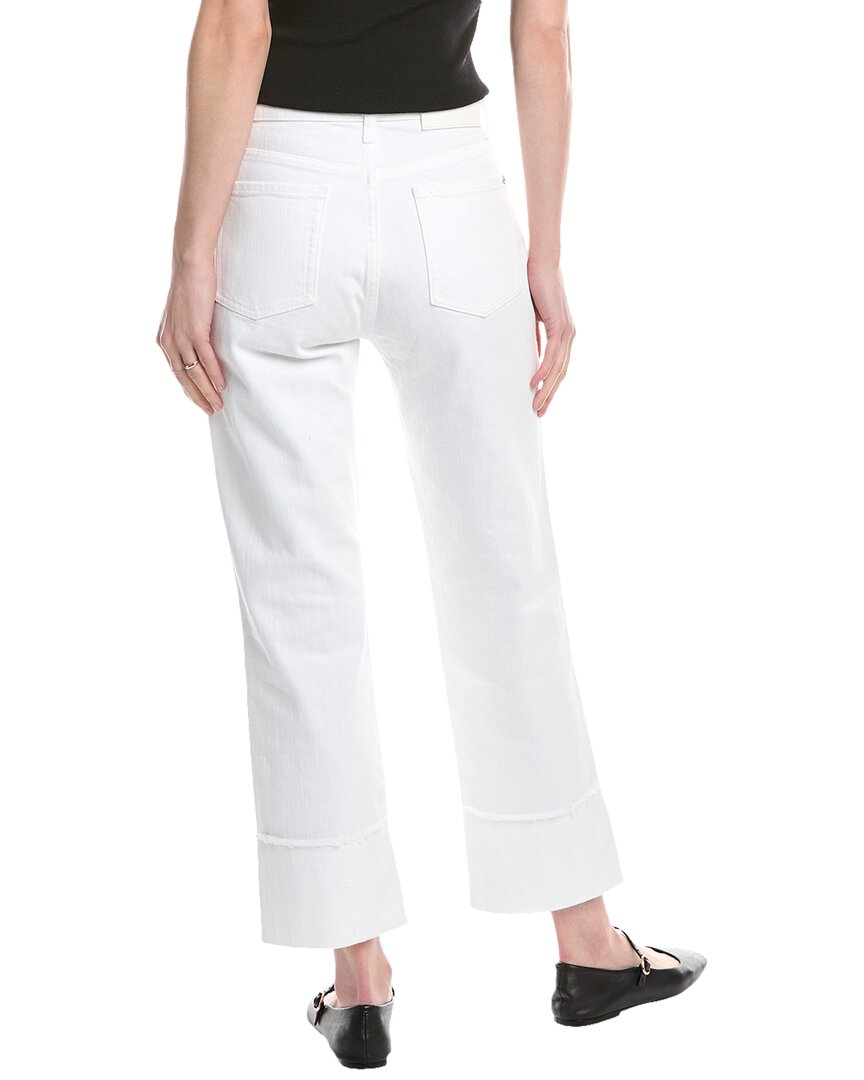 7 For All Mankind Logan White Stovepipe Jean
