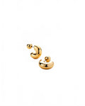 Small Tomme Hoops In Gold