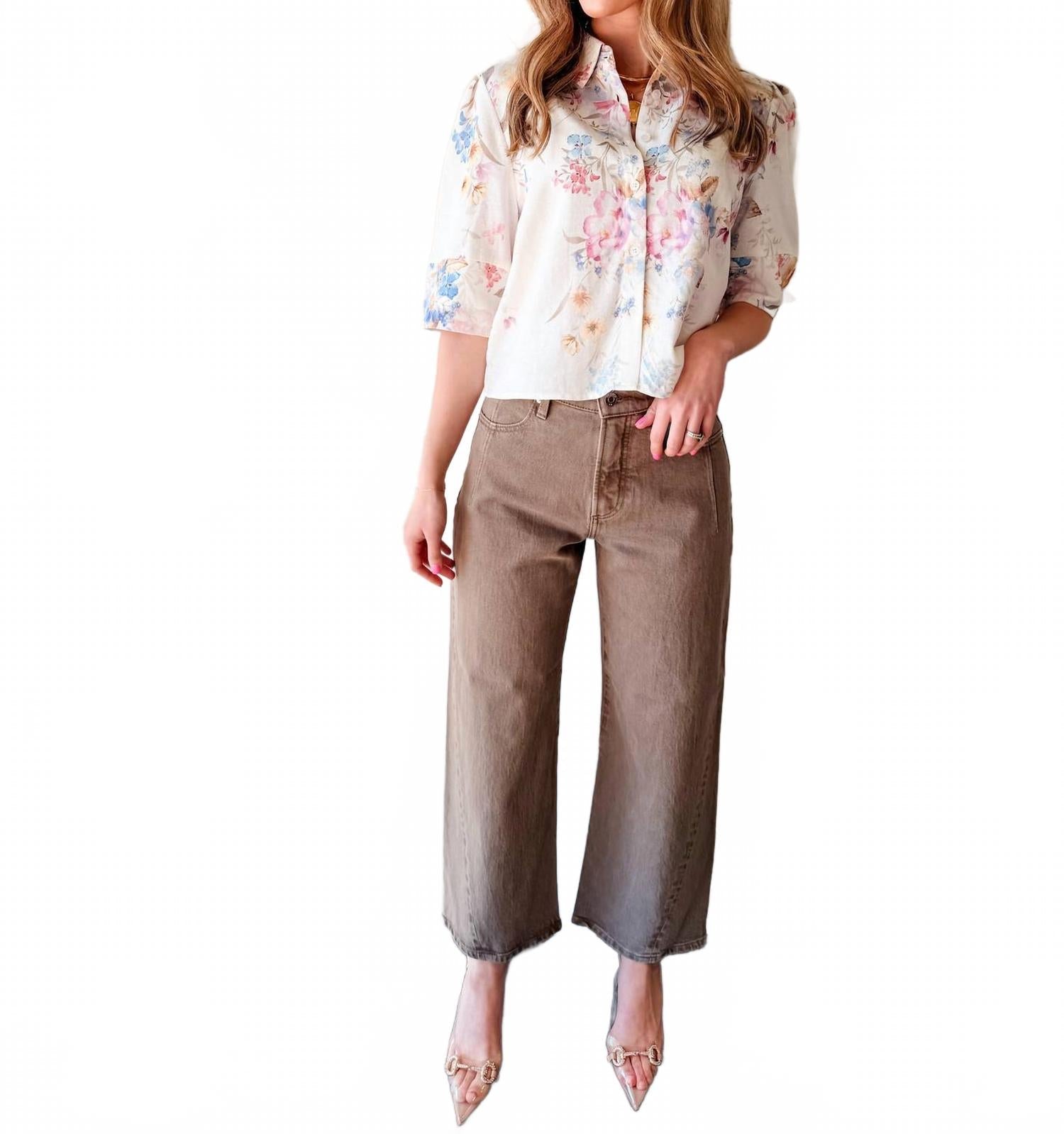 Bloom Blouse In Multicolor