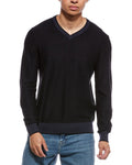 Raffi Links Stitch V-Neck Sweater