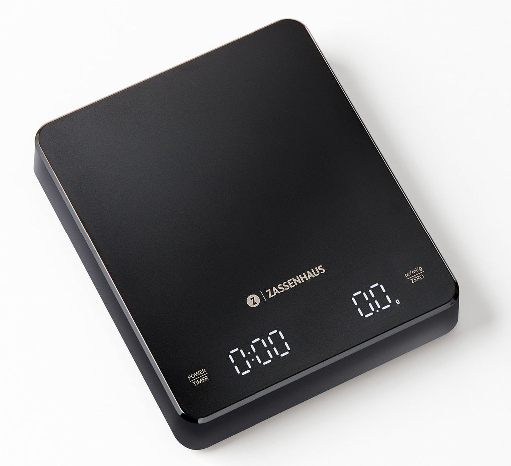 Zassenhaus Expert Digital Coffee Scale, Measures 1/10 Gram to 6.6 Pounds