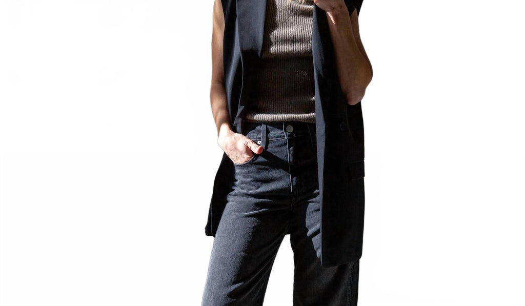 Annette High Rise Straight Leg Jeans In Spark