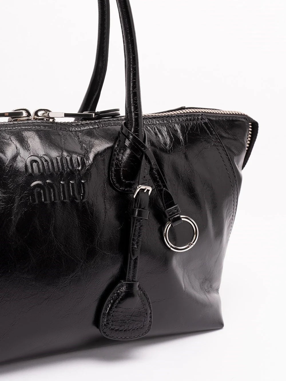 Miu Miu Women Shiny Leather Bag