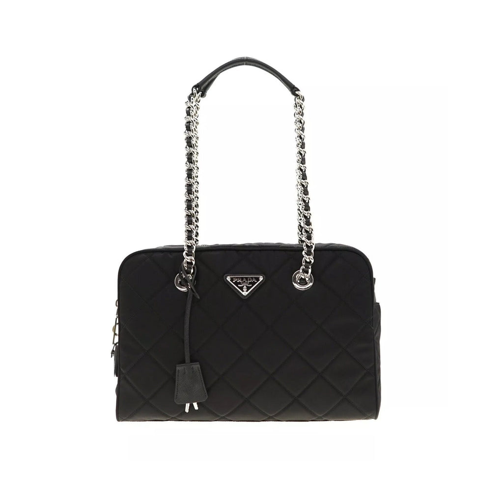 Prada Quilted Nylon Shoulder Bag Women