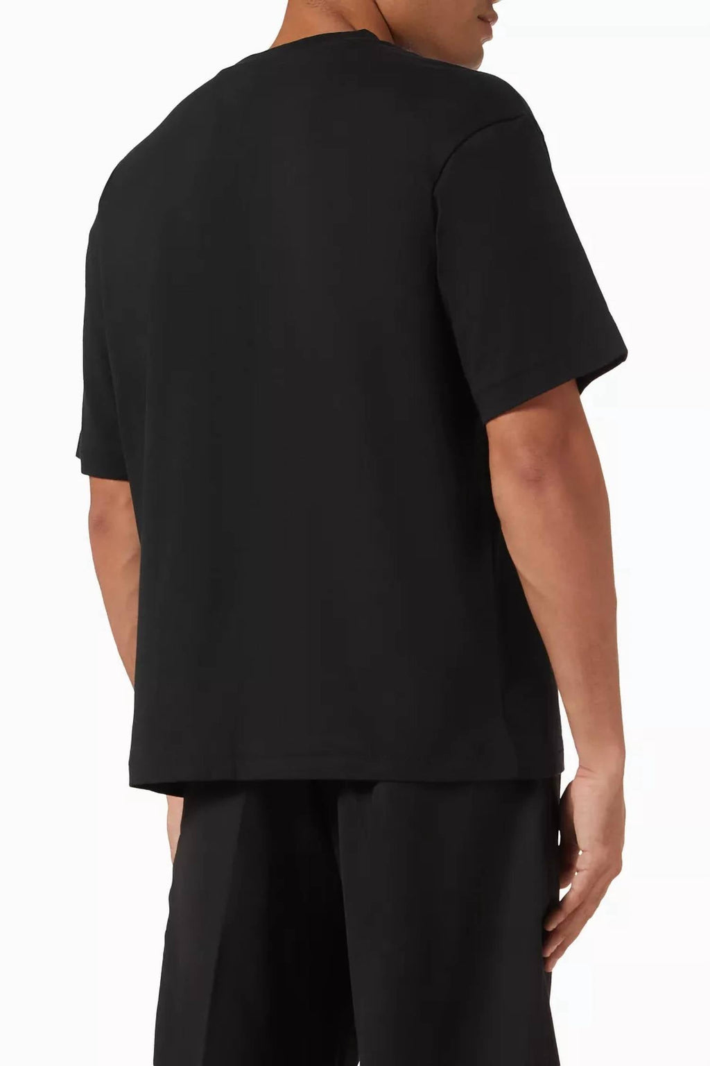 Men's Double Cherries T-Shirt In Pirate Black