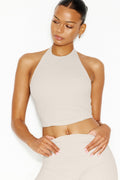 Active High Neck Tank Top