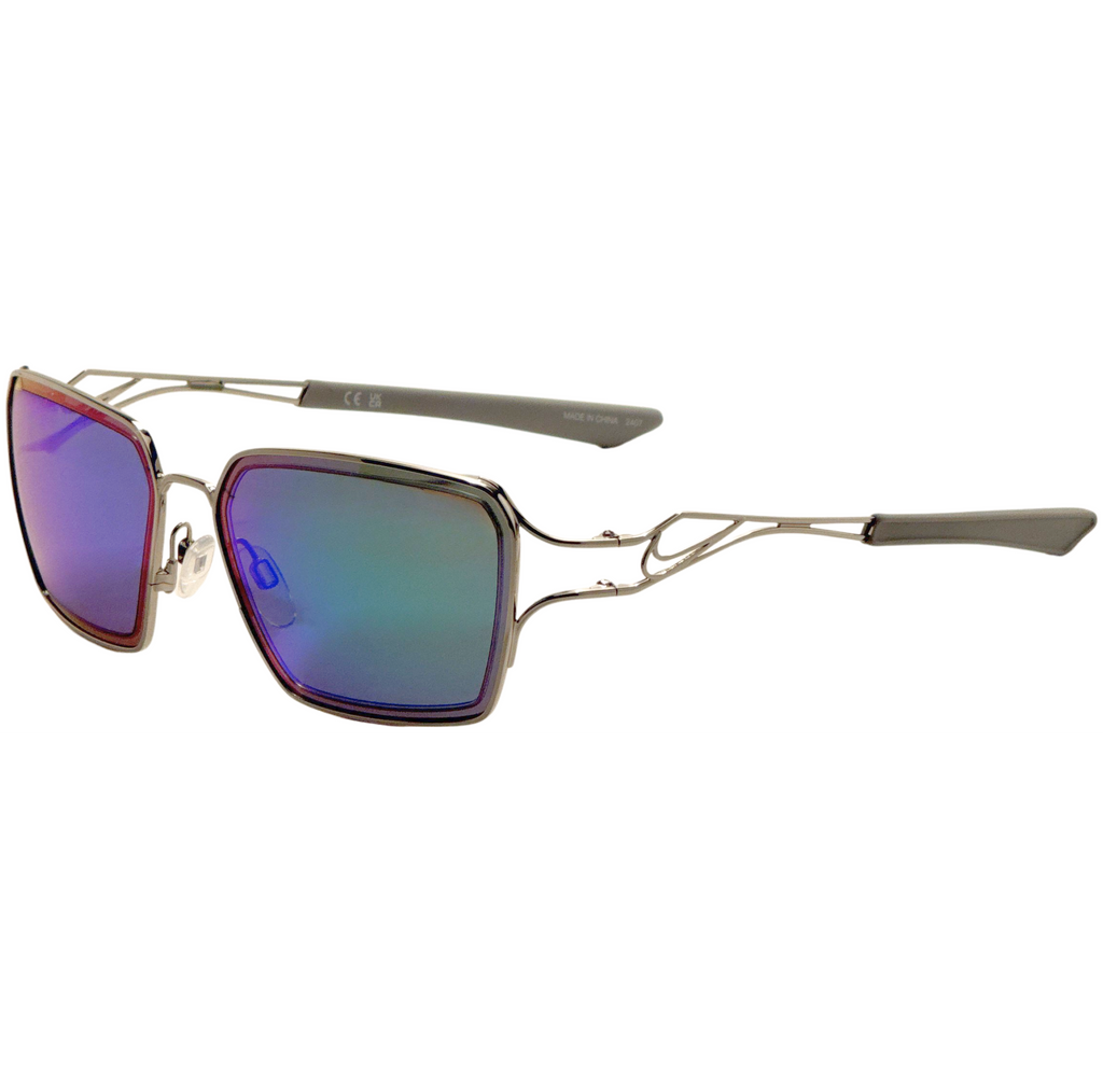 Nike Unisex 57 mm Silver Sunglasses