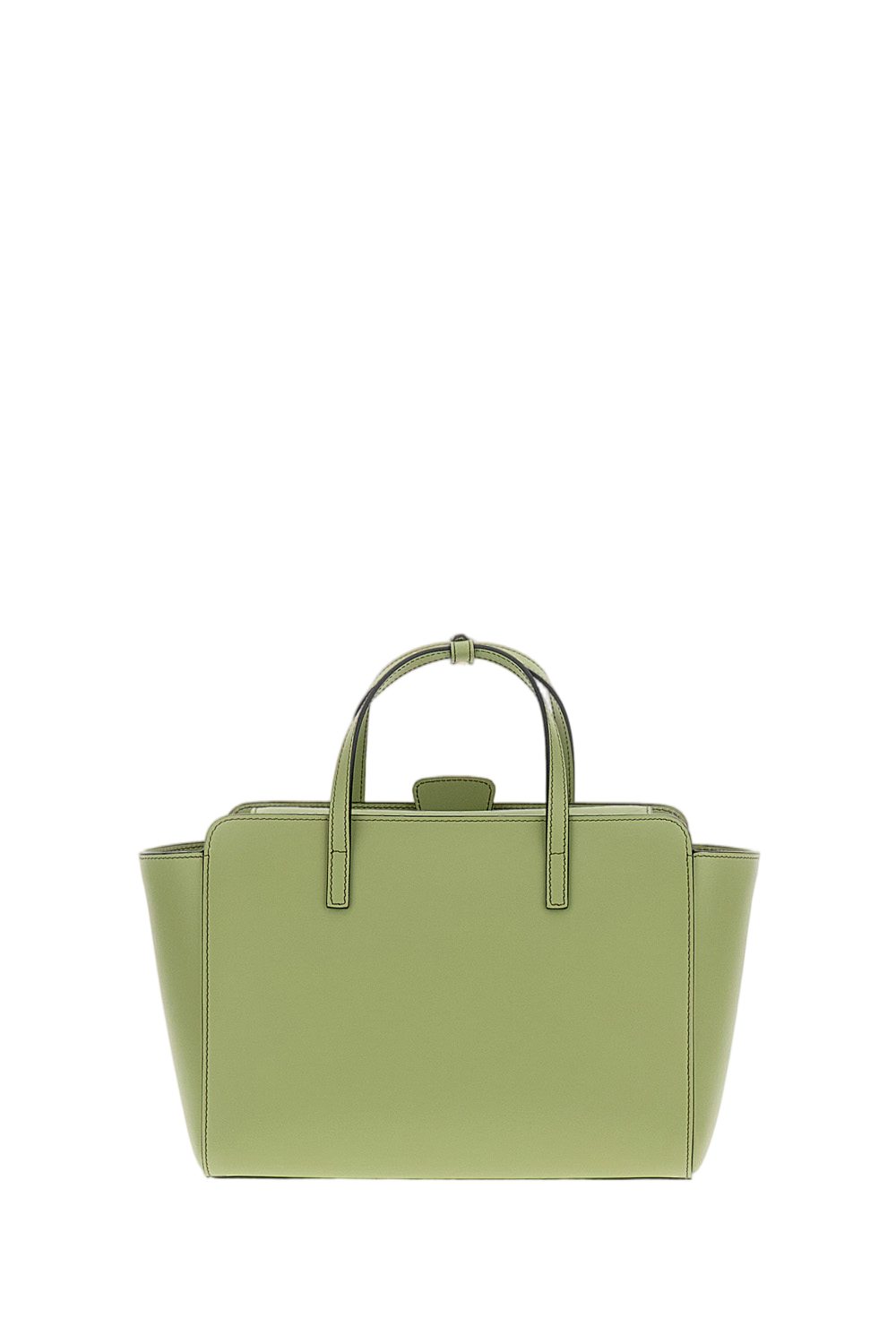 Green Flap M Leather Crossbody Bag