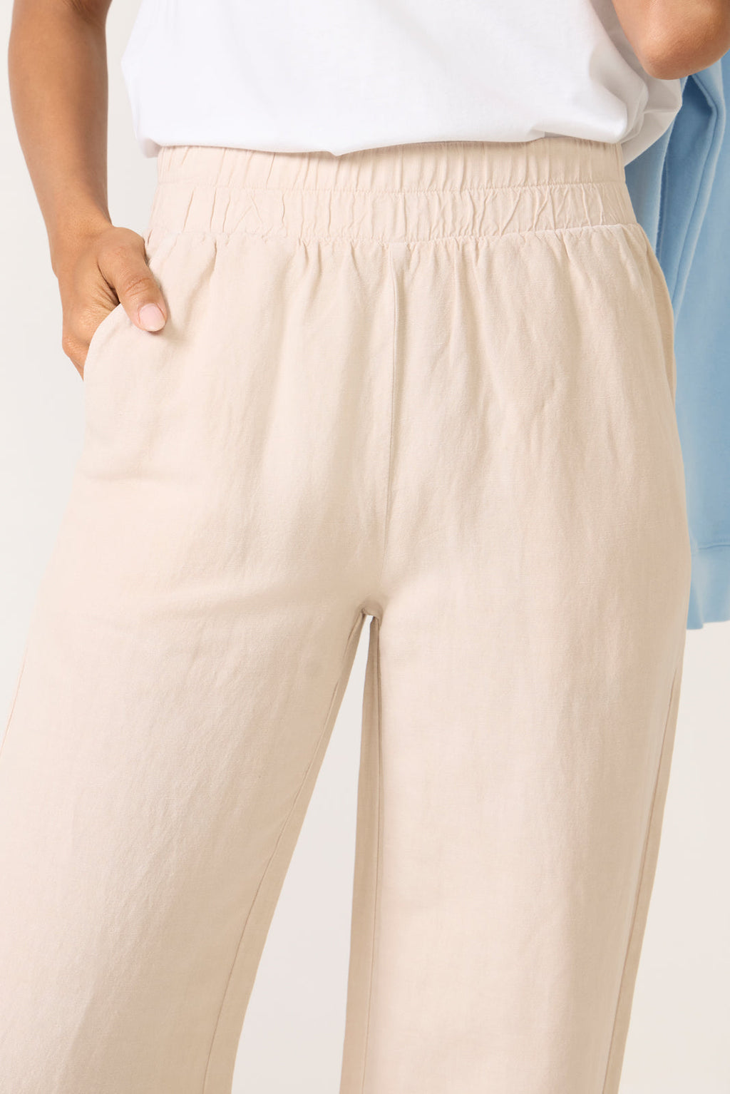 Women's Linen Wide Leg Pants