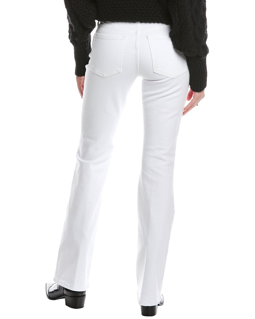 RE/DONE Mid-Rise White Baby Boot Jean