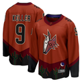 Men's Arizona Coyotes Clayton Keller #9 Burnt Orange Special Edition 2.0 Breakaway Player jersey