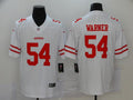 Men's San Francisco 49ers Fred Warner #54 White Game Jersey1