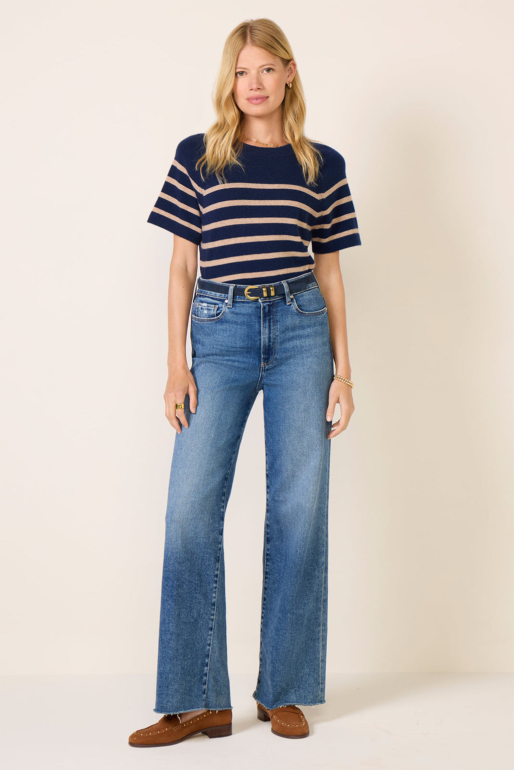 Women's Katie Short Sleeve Raglan Cashmere T-Shirt
