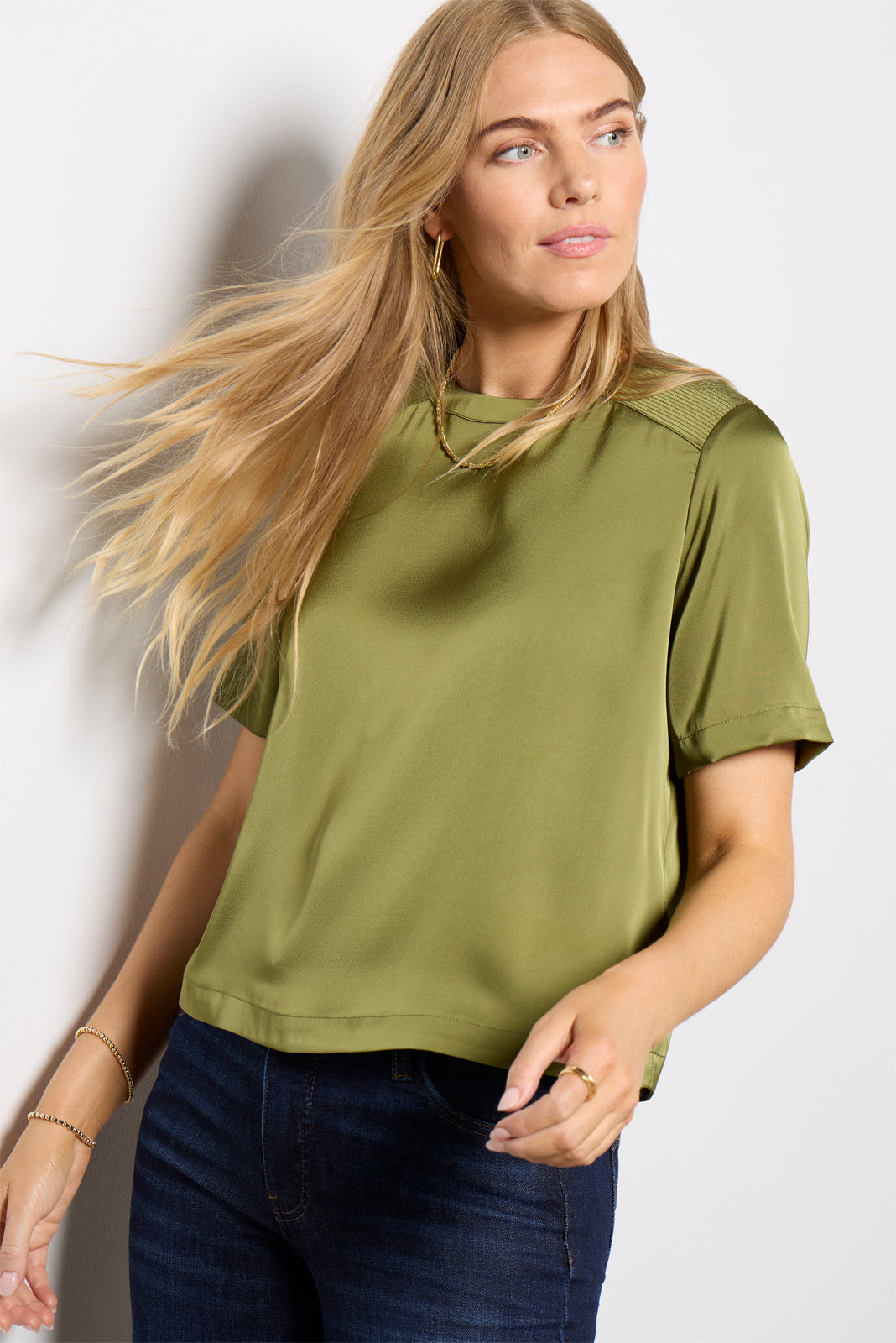 Women's Rylan Satin Top