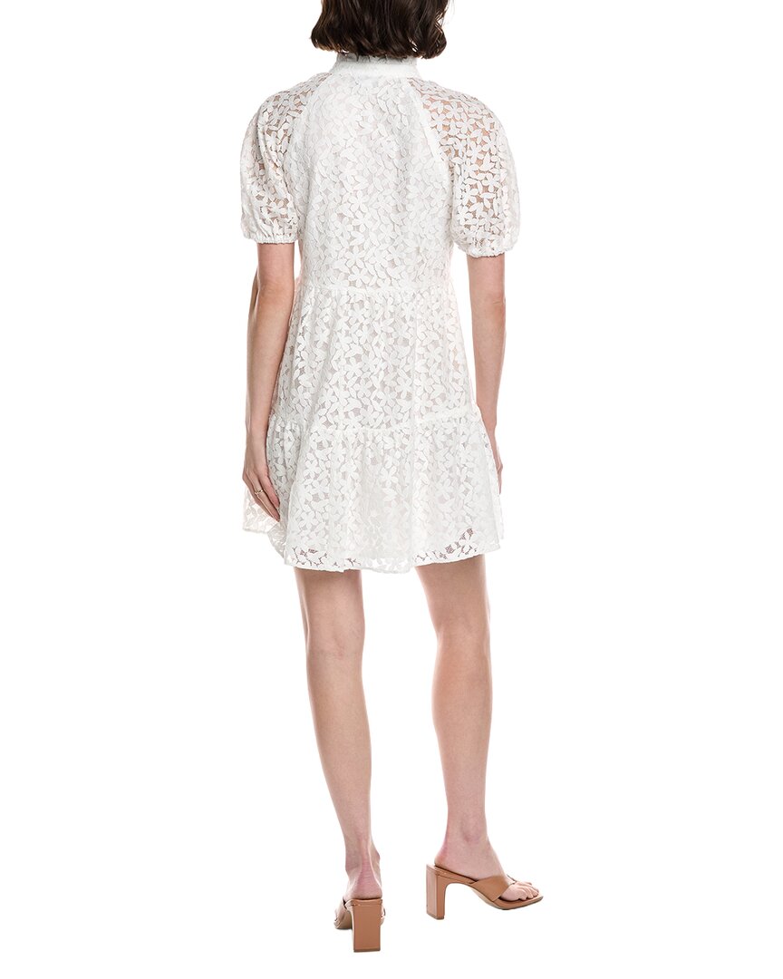 CeCe V-Neck Tiered Babydoll Dress