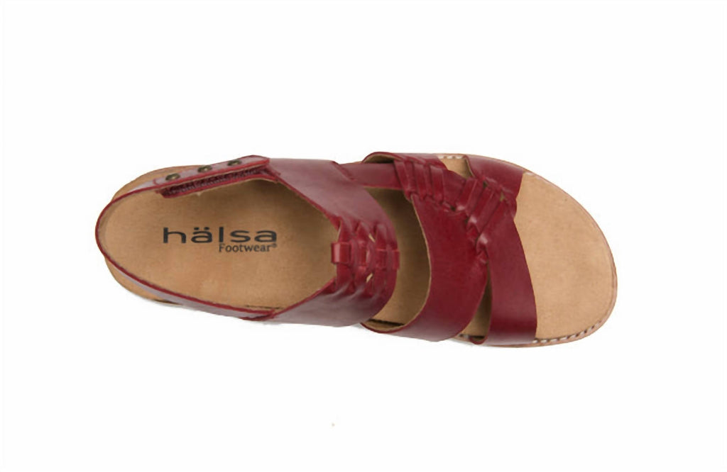 Women's Bella Sandals In Dark Red
