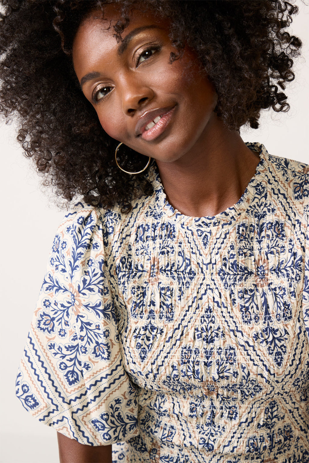 Women's Mina Smocked Blouse