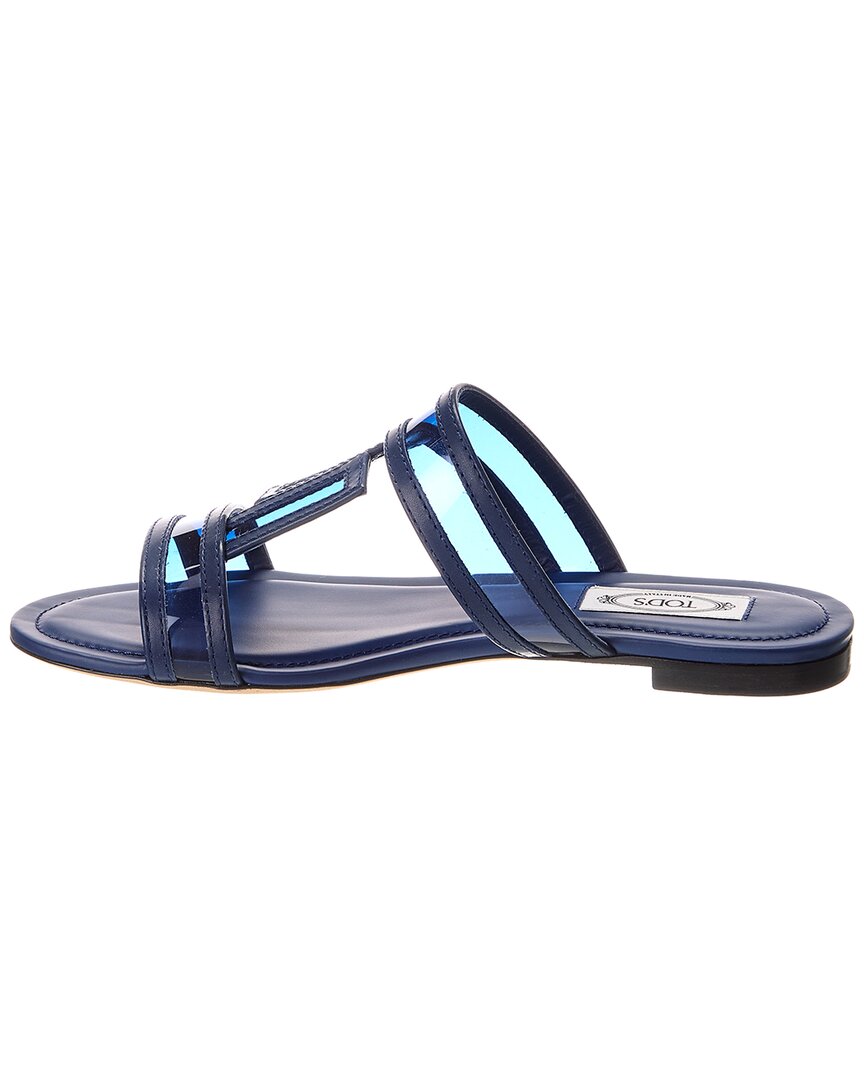 TOD’s Leather & Vinyl Sandal