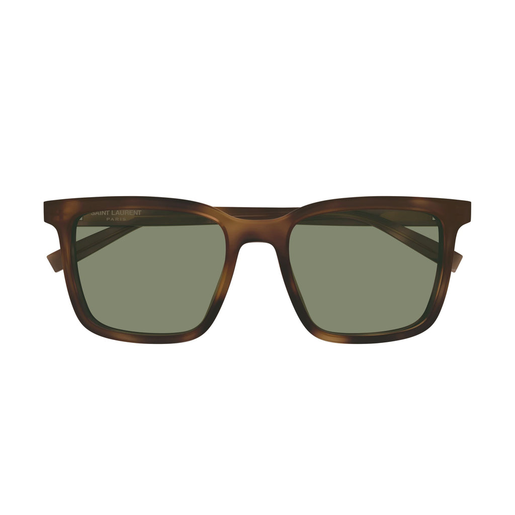 Square Frame Sunglasses With Tortoiseshell Pattern