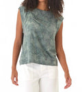 Taliyah Slub Jersey Tee In Wasabi