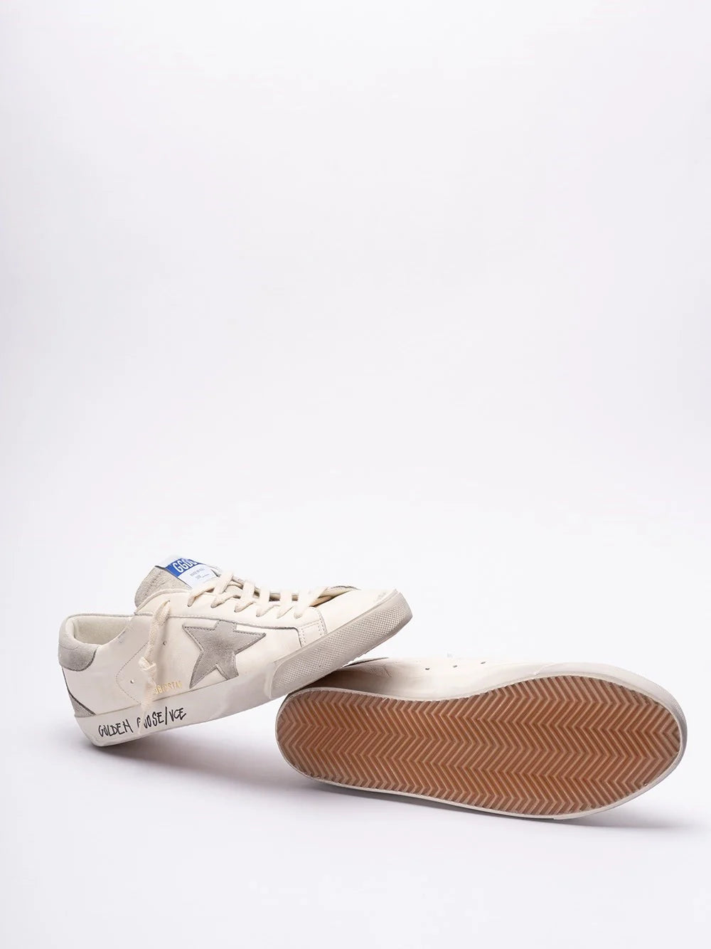 Golden Goose Men `Super-Star` Sneakers
