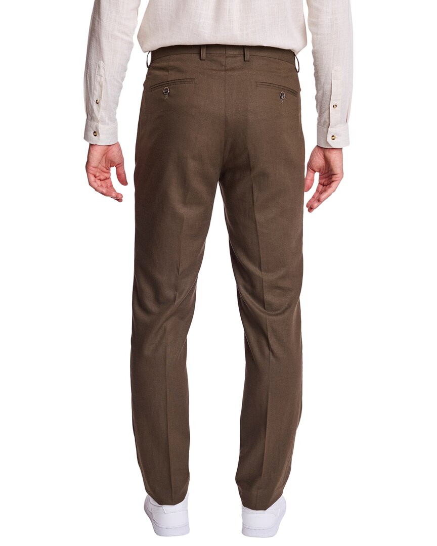 Paisley & Gray Downing Linen-Blend Pant