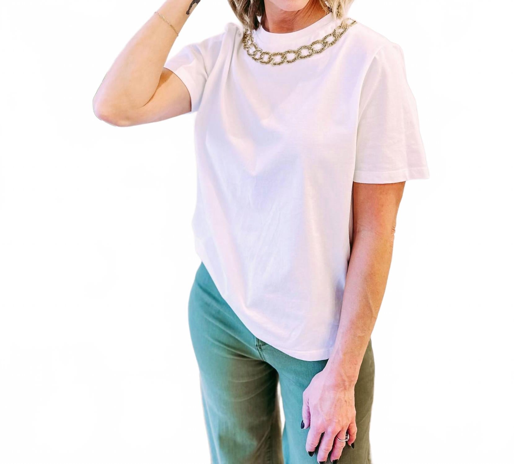 Harmony Tee Shirt In White