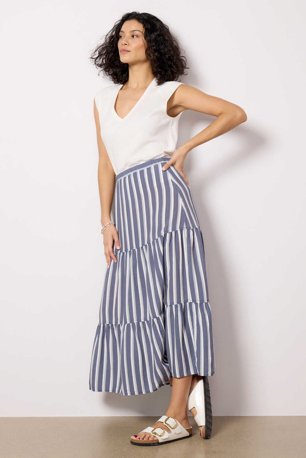 Women's Cali Stripe Skirt