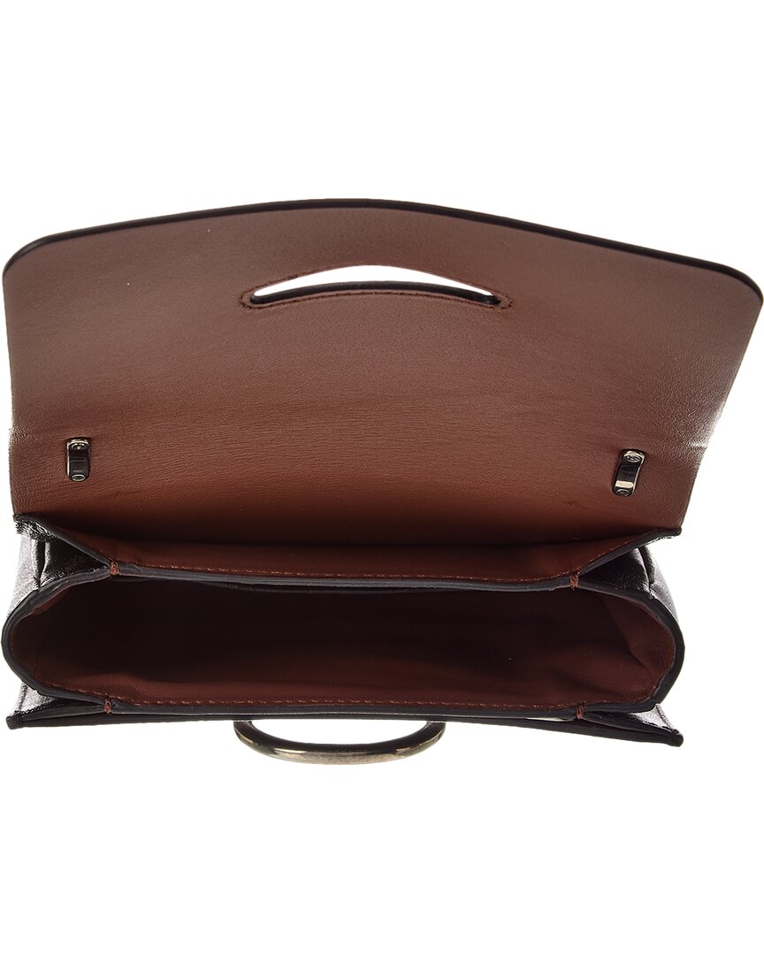 Burberry Small Leather D-Ring Shoulder Bag (Authentic Pre-Loved)