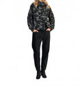 Vesper Cozy Moto Jacket In Shadow