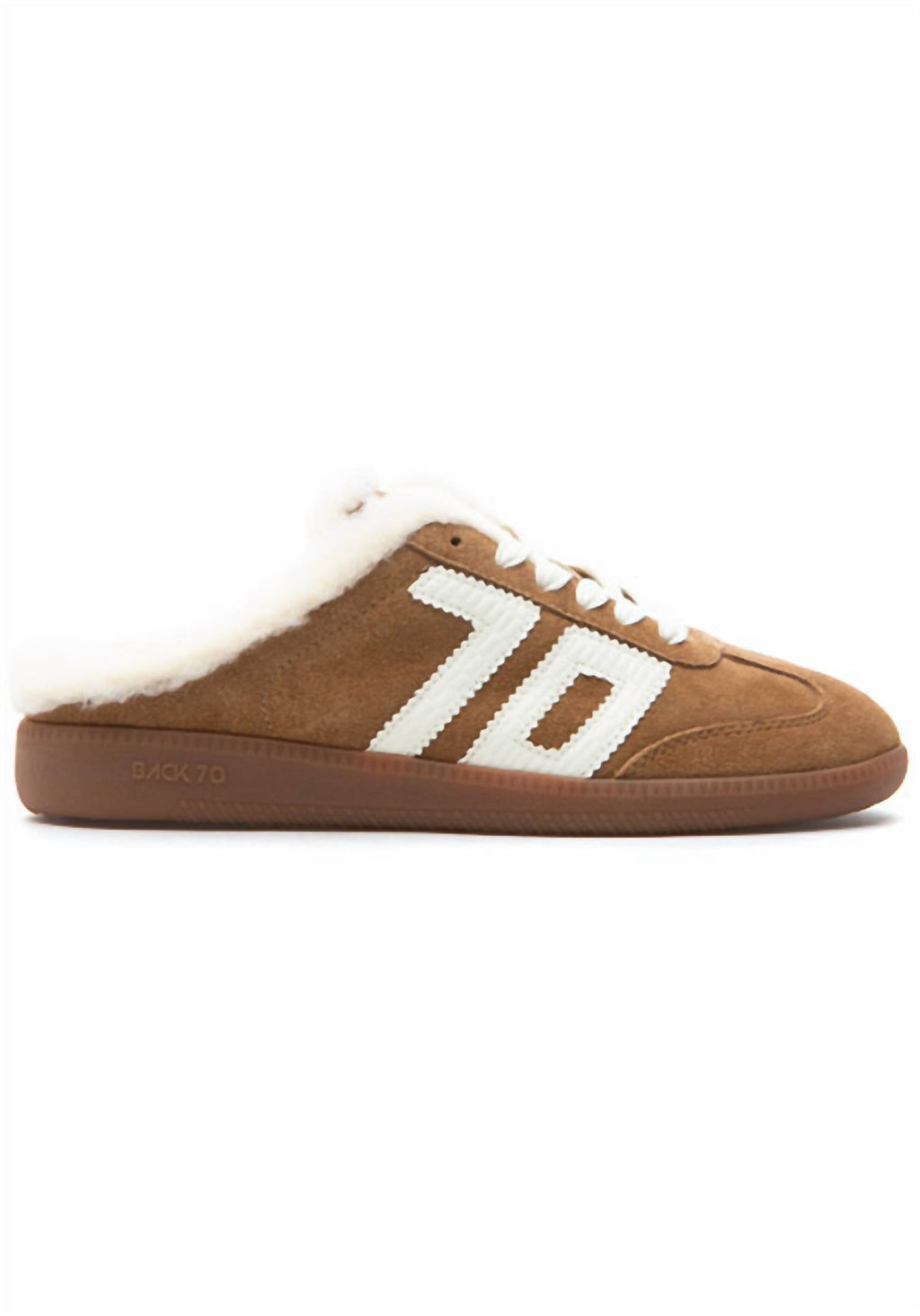 Women's Easter Fl Backless Sneaker Shoe In Brown / White