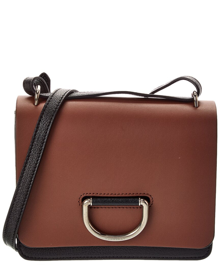 Burberry Small Leather D-Ring Shoulder Bag (Authentic Pre-Loved)