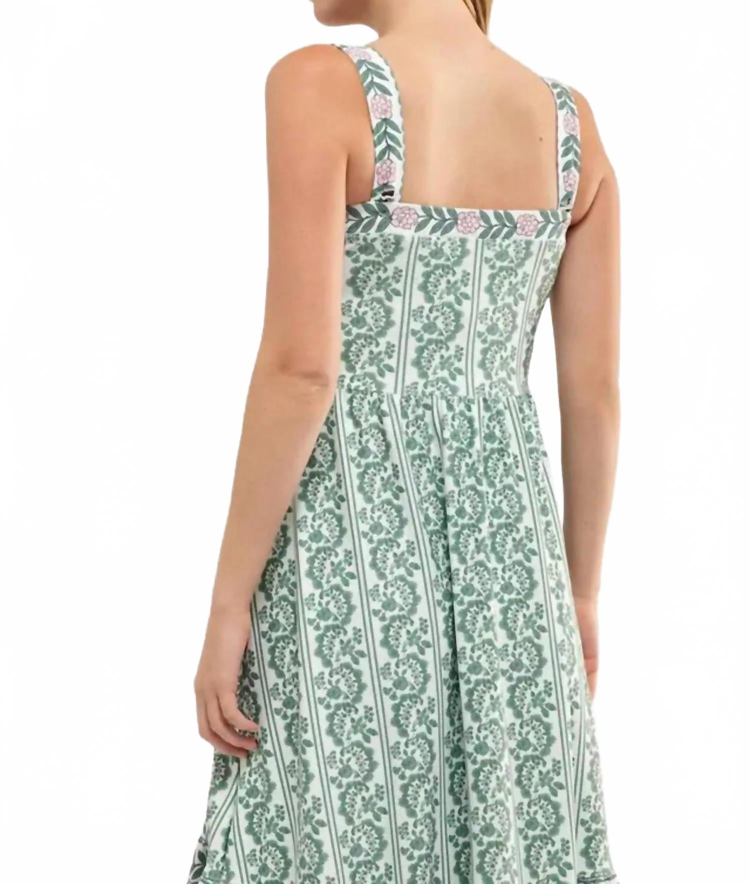 Kendall Dress In Ivy Twist Multi