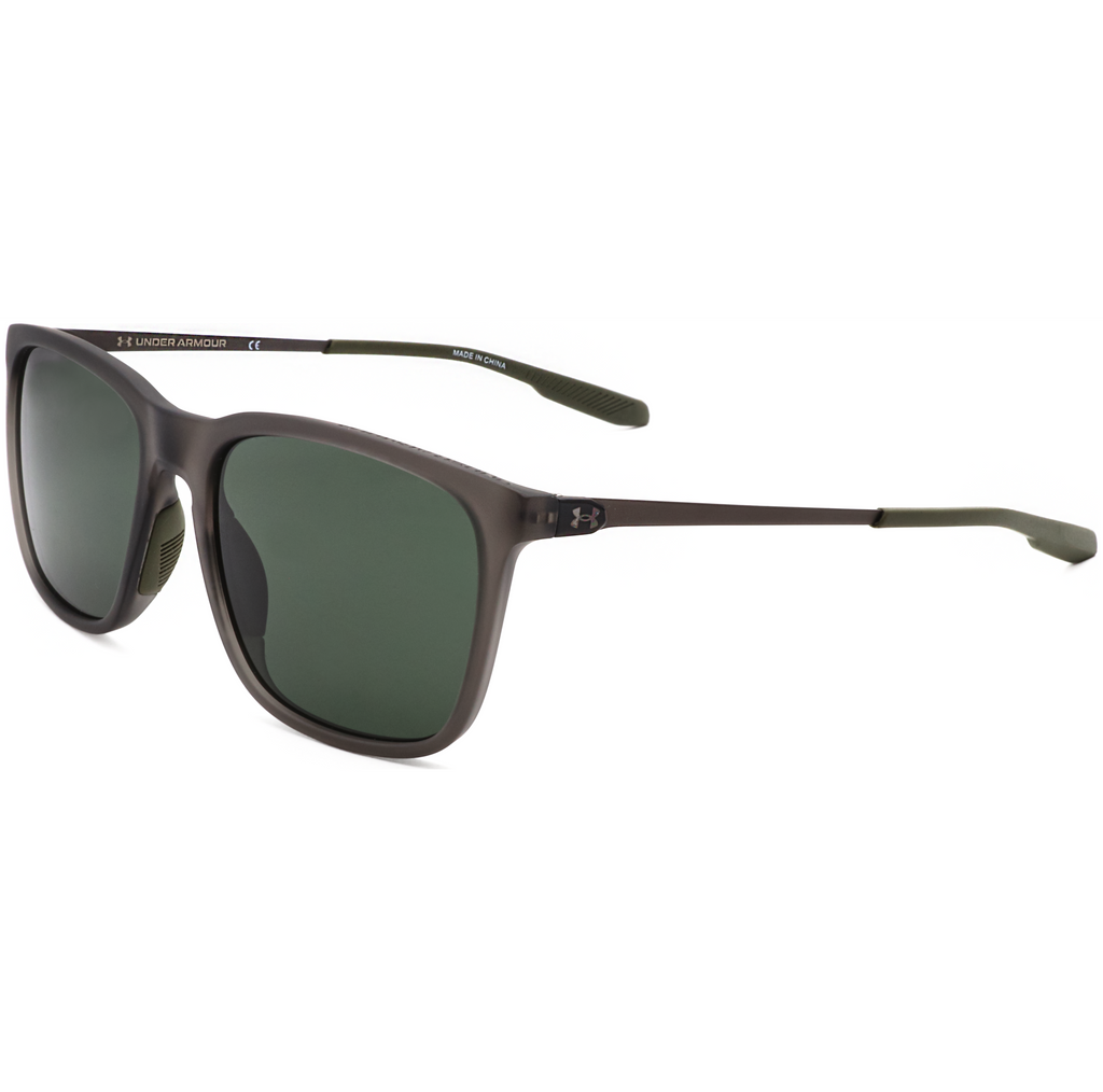 Under Armour Men's 56 mm Green Sunglasses