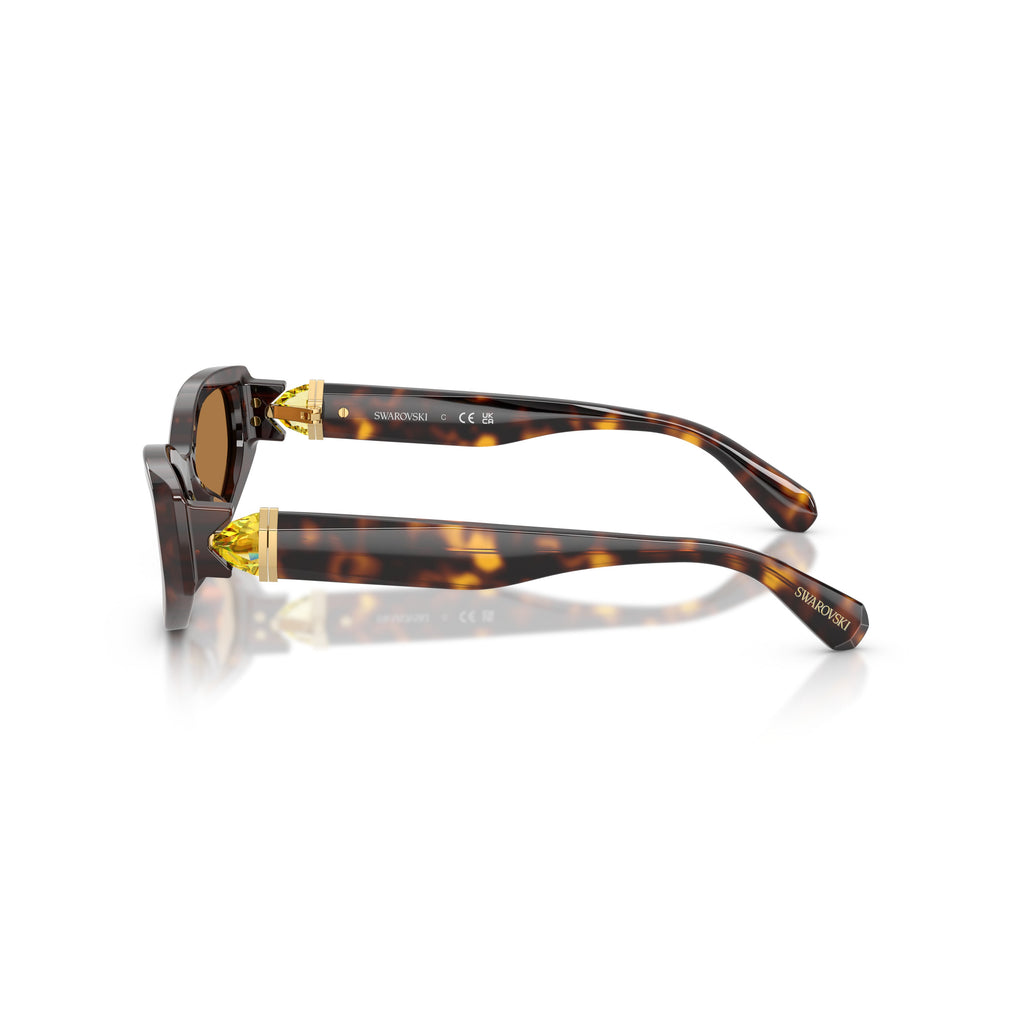 0Sk6045U Cat-Eye Sunglasses with Tortoiseshell Frame