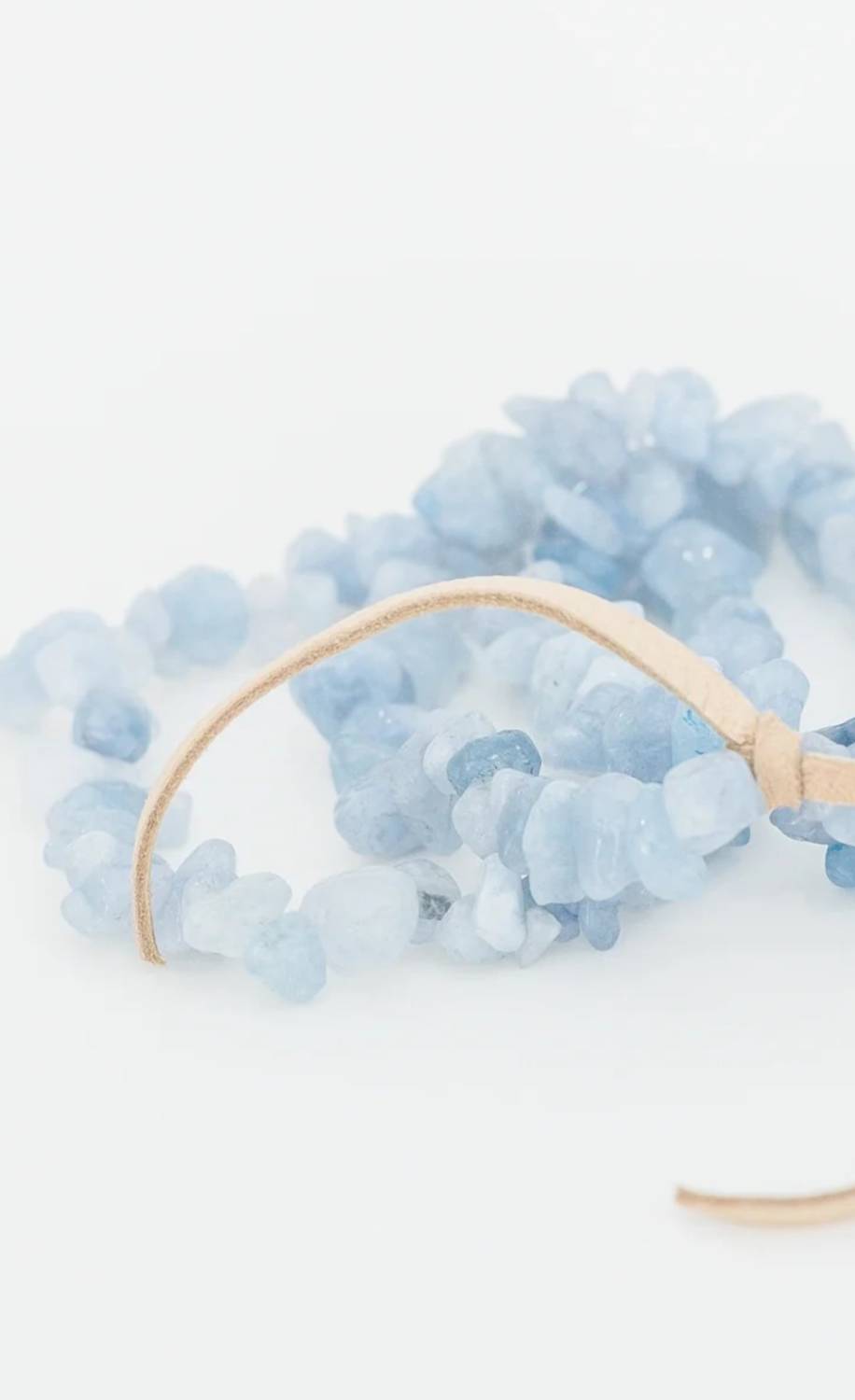 Women's Breck Aquamarine Chip Bracelet In Blue