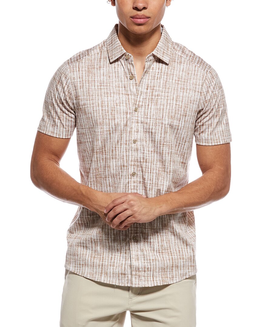 Raffi Brushed Gingham Button Shirt