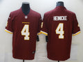 Men's Washington Commanders Taylor Heinicke #4 Red Game Jersey1