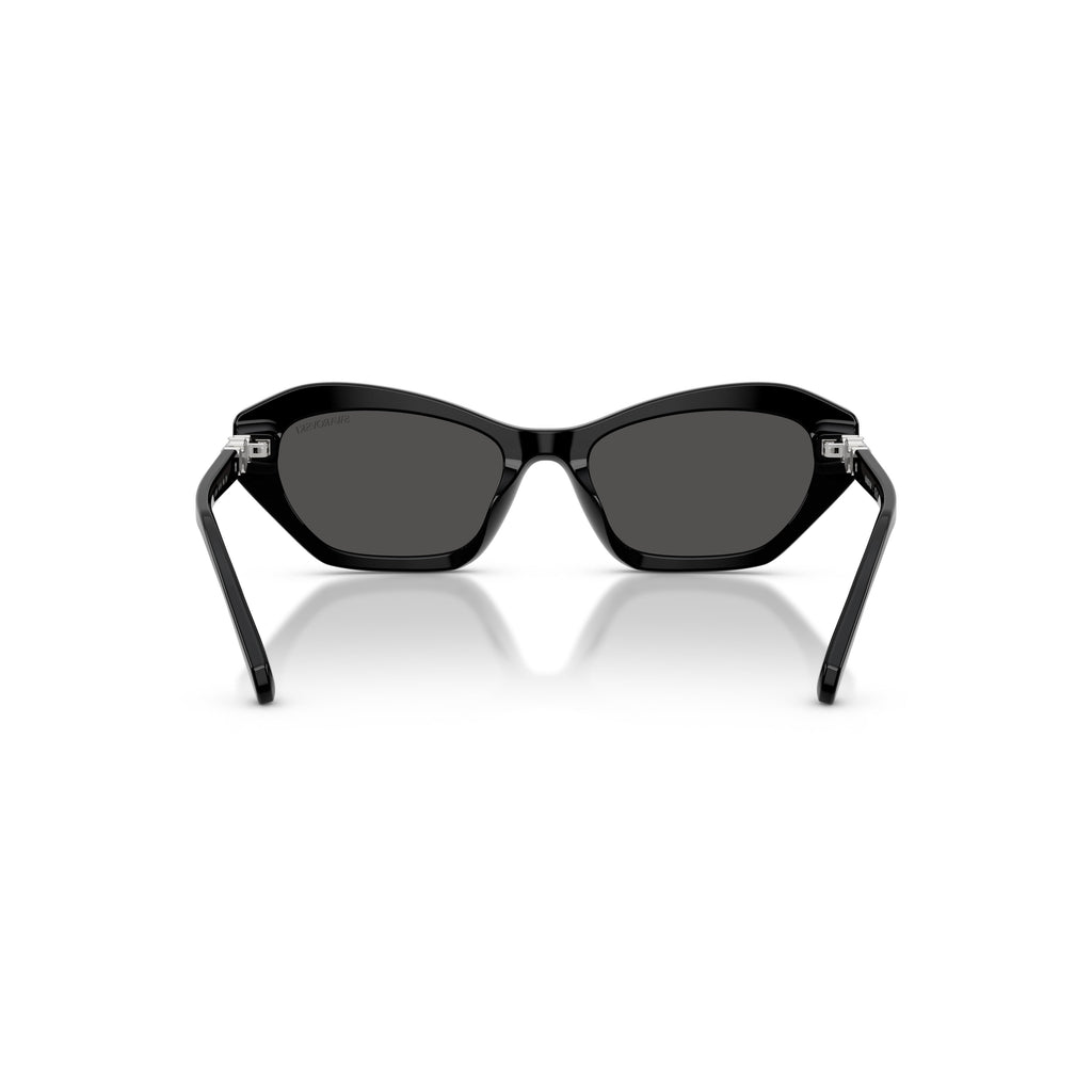 0Sk6048 Angular Sunglasses with Crystal Embellishment