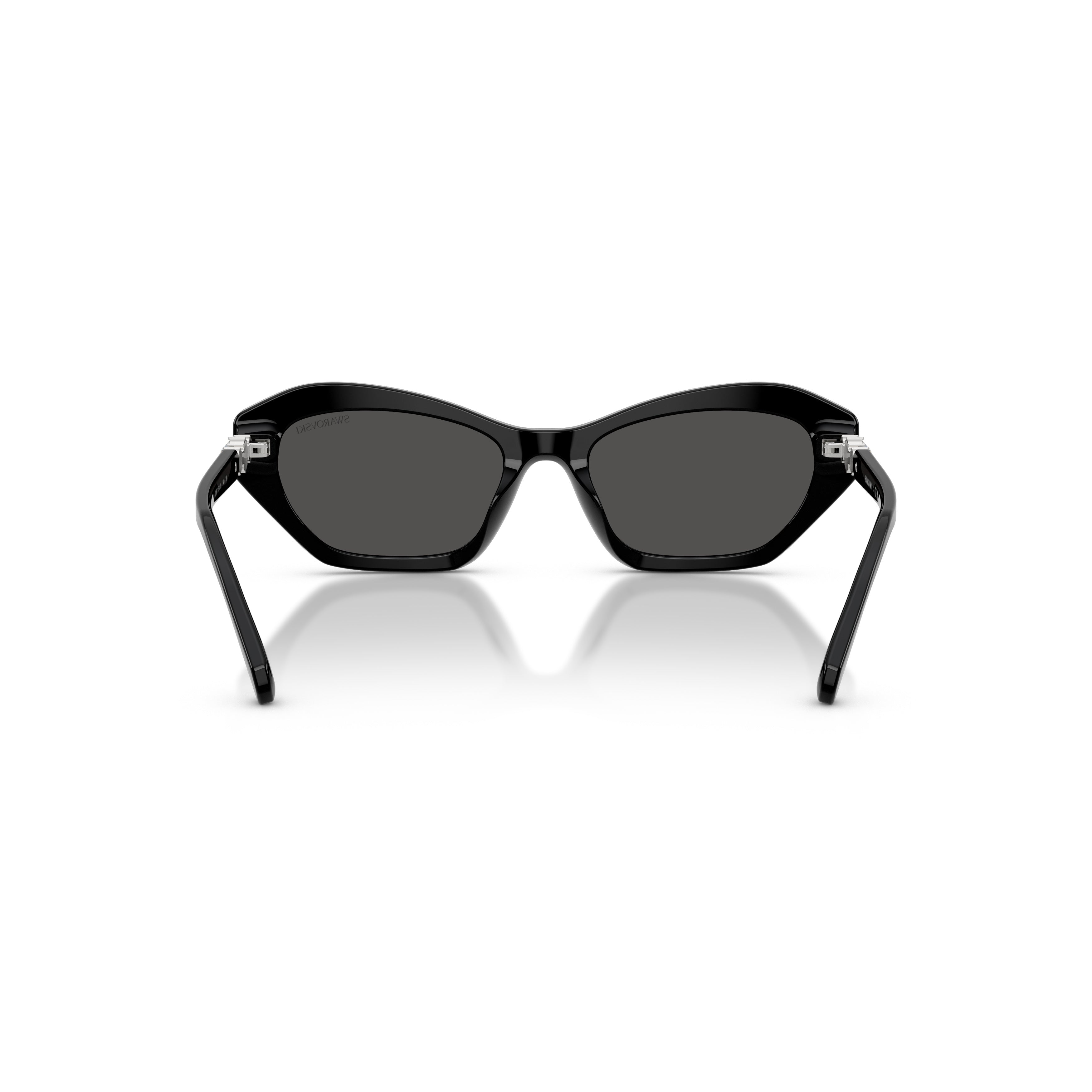 0Sk6048 Angular Sunglasses with Crystal Embellishment
