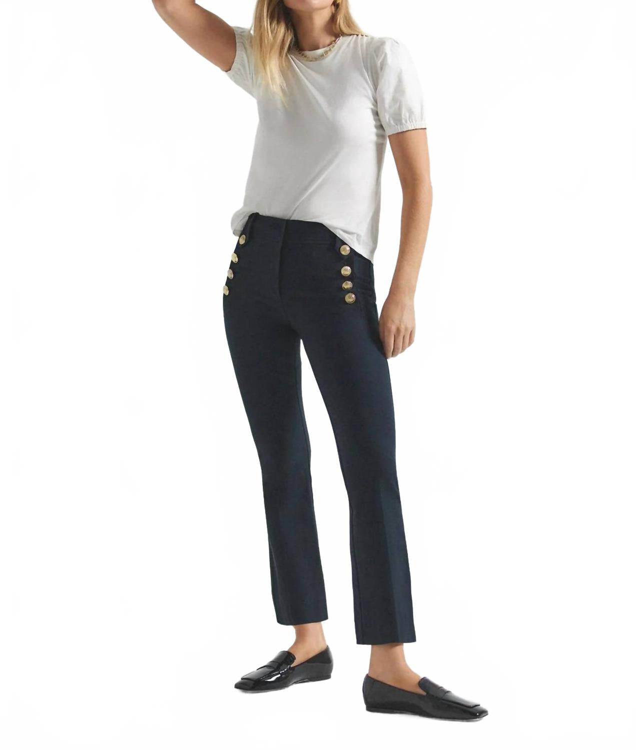Robertson Slim Trouser In Midnight