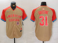 Men's American League Riley Greene #31 Cream 2024 MLB All-Star Game Limited Player jersey